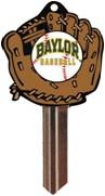 KW10 BAYLOR UNIVERSITY BASEBALL PVC JMA KEY BLANK