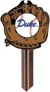 KW10 DUKE UNIVERSITY BASEBALL PVC JMA KEY BLANK