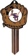 KW10 LOUISIANA STATE UNIVERSITY BASEBALL PVC JMA KEY BLANK