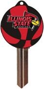 KW10 ILLINOIS STATE UNIVERSITY BASKETBALL PVC JMA KEY BLANK