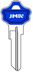 KW10 COLORMATIC BLUE KWIKSET JMA KEY BLANK