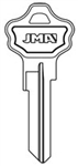 KW10 COLORMATIC CLEAR KWIKSET JMA KEY BLANK