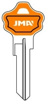 KW10 COLORMATIC ORANGE KWIKSET JMA KEY BLANK