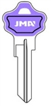 KW10 COLORMATIC PURPLE KWIKSET JMA KEY BLANK