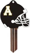 KW10 APPALACHIAN STATE UNIVERSITY FOOTBALL PVC JMA KEY BLANK