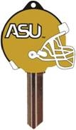 KW10 ALABAMA STATE UNIVERSITY FOOTBALL PVC JMA KEY BLANK