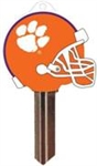 KW10 CLEMSON FOOTBALL PVC JMA KEY BLANK