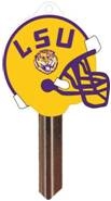 KW10 LOUISIANA STATE UNIVERSITY FOOTBALL PVC JMA KEY BLANK