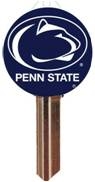 KW10 PENNSYLVANIA STATE UNIVERSITY LOGO PVC JMA KEY BLANK