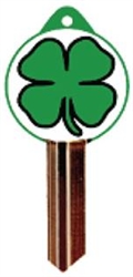 KW10 CLOVER PVC JMA KEY BLANK