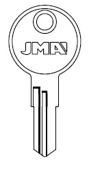 LD1 / 1639 LARSON DOOR JMA KEY BLANK