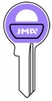 M1 COLORMATIC PURPLE MASTER LOCK JMA KEY BLANK