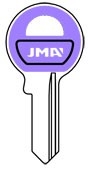 M1 COLORMATIC PURPLE MASTER LOCK JMA KEY BLANK