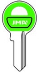 M1 COLORMATIC GREEN MASTER LOCK JMA KEY BLANK