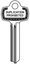 1A1N1 BEST PROLINE KEY BLANK