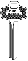 1A1WB1 BEST PROLINE KEY BLANK