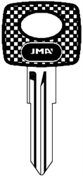 MB41P MERCEDES BENZ JMA PLASTIC HEAD KEY BLANK