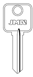 MR1 METAL ROUSSEAU JMA KEY BLANK