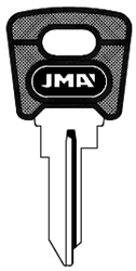 NE-3.P1 PEUGEOT JMA PLASTIC HEAD KEY BLANK