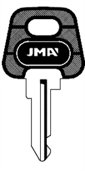 NE-4.P RENAULT JMA PLASTIC HEAD KEY BLANK