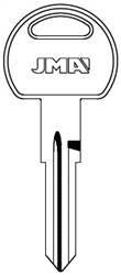 NE48 / X170 ROVER JMA KEY BLANK