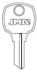 RO15 / N1069N NATIONAL CABINET JMA KEY BLANK