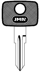 OP-S.P OPEL JMA PLASTIC HEAD KEY BLANK