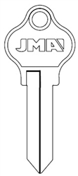 PAD-4D PADO JMA KEY BLANK