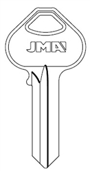 1011-L34 RUSSWIN JMA KEY BLANK