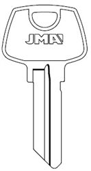 1007RA SARGENT JMA KEY BLANK