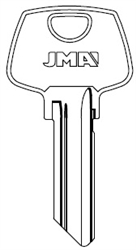 1007CA SARGENT JMA KEY BLANK