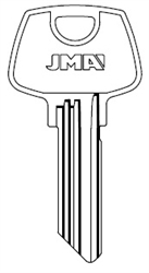 1007HG SARGENT JMA KEY BLANK