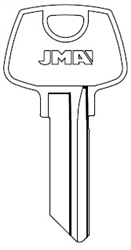 1007HN SARGENT JMA KEY BLANK