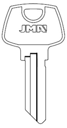 1007RDH SARGENT JMA KEY BLANK