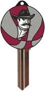 SC1 NEW MWXICO STATE UNIVERSITY BASKETBALL PVC JMA KEY BLANK