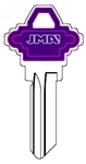 SC1 COLORMATIC PURPLE MASTER LOCK JMA KEY BLANK