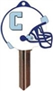 SC1 COLUMBIA UNIVERSITY FOOTBALL PVC JMA KEY BLANK