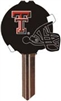 SC1 TEXAS TECH UNIVERSITY FOOTBALL PVC JMA KEY BLANK