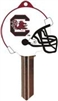 SC1 UNIVERSITY OF SOUTH CAROLINA FOOTBALL PVC JMA KEY BLANK