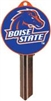 SC1 BOISE STATE UNIVERSITY LOGO PVC JMA KEY BLANK