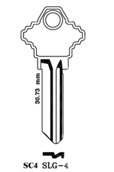 C123 SCHLAGE JMA KEY Blank