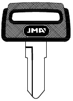 SZ4RP SUZUKI JMA PLASTIC HEAD KEY BLANK