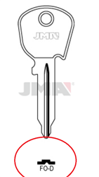 KL2 JMA Key Blank