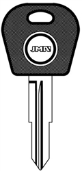 TP00DAE-4D.P1 DAEWOO JMA CHIPLESS TRANSPONDER KEY BLANK (DWO5RT5 CHIPLESS)