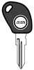 TP05FI-11.P5 CLONEABLE FIAT JMA TRANSPONDER KEY BLANK (GT10BT5 CLONEABLE)