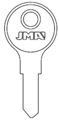 C1041N CHICAGO JMA KEY BLANK