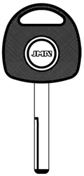 TP05OP-WY.P CLONEABLE OPEL JMA TRANSPONDER KEY BLANK (YM27T5 CLONEABLE)