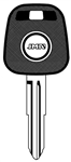 TPX1TOYO-20D.P CLONEABLE TOYOTA JMA TRANSPONDER KEY BLANK (TOY57PT CLONEABLE)