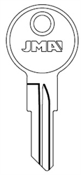 01122BE YALE JMA KEY BLANK