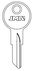 01122C YALE JMA KEY BLANK